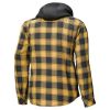 Held LUMBERJACK II flanelová košile s chrániči, žlutá/černé, vel.L